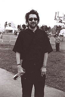 MacGowan at the WOMAD festival, Yokohama, Japan, early 1990s